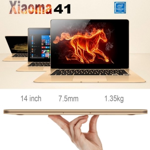 ONDA xiaoma41,4GB+64GB,certificated laptop 14 inch Win10 